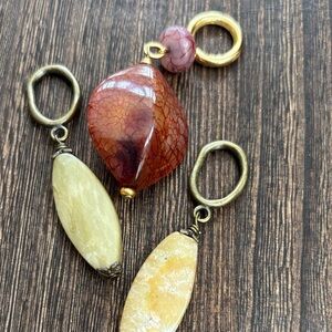 Stone charms sold together